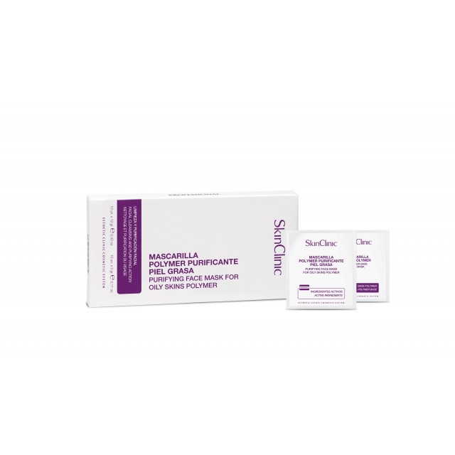 Mascarilla film purificante para pieles grasas o acnéicas.